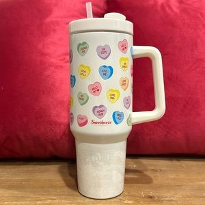 NWT Sweethearts Conversation Hearts Viral CVS Valentine Tumbler